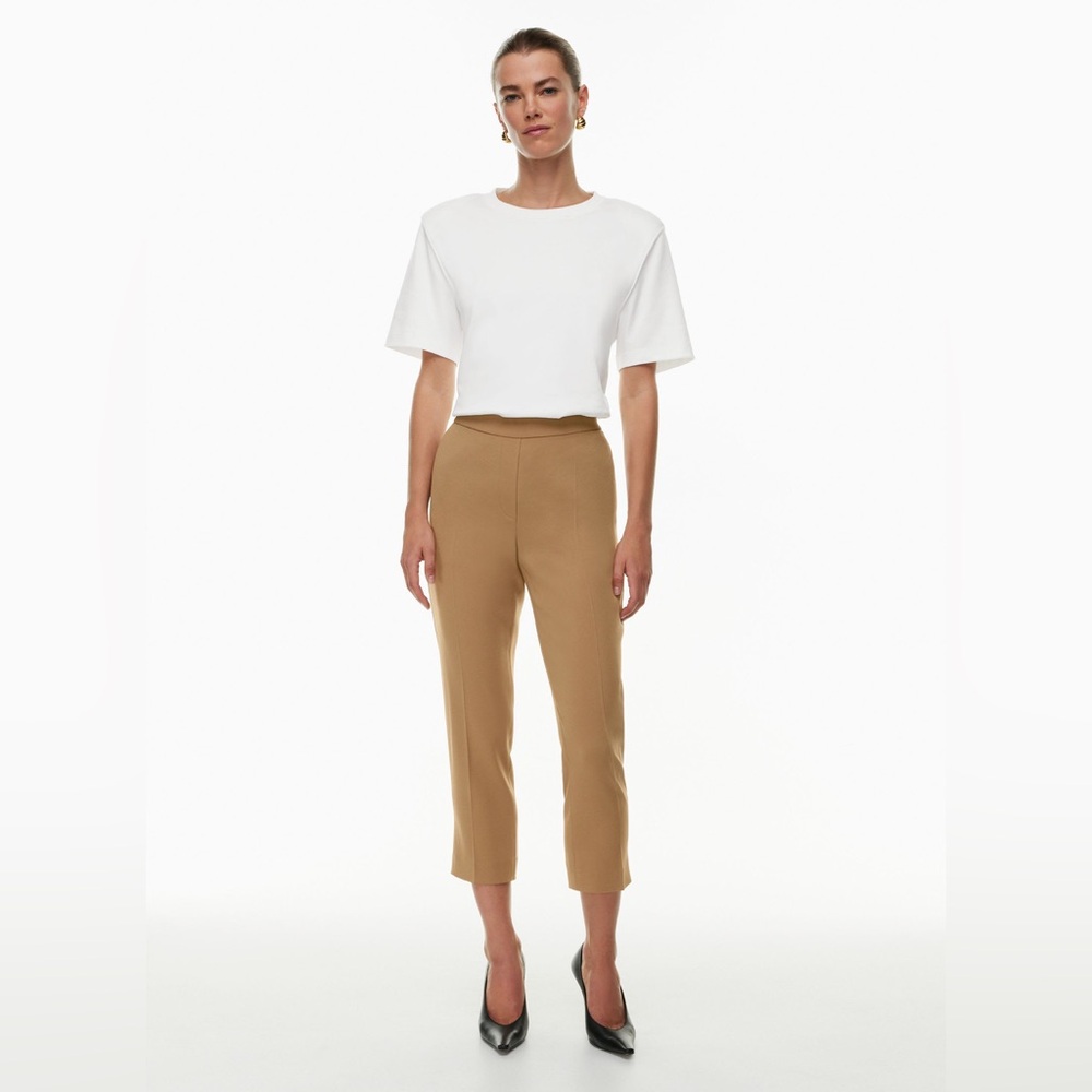Aritzia Babaton New Conan Cropped Pant, 0, Regular, Saville